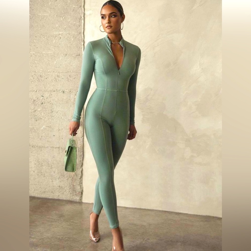 NWT JLuxLabel Galilea High Neck Jumpsuit Small